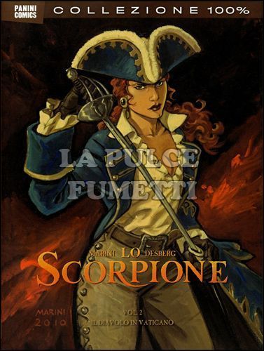 100% PANINI COMICS - LO SCORPIONE 2: IL DIAVOLO IN VATICANO